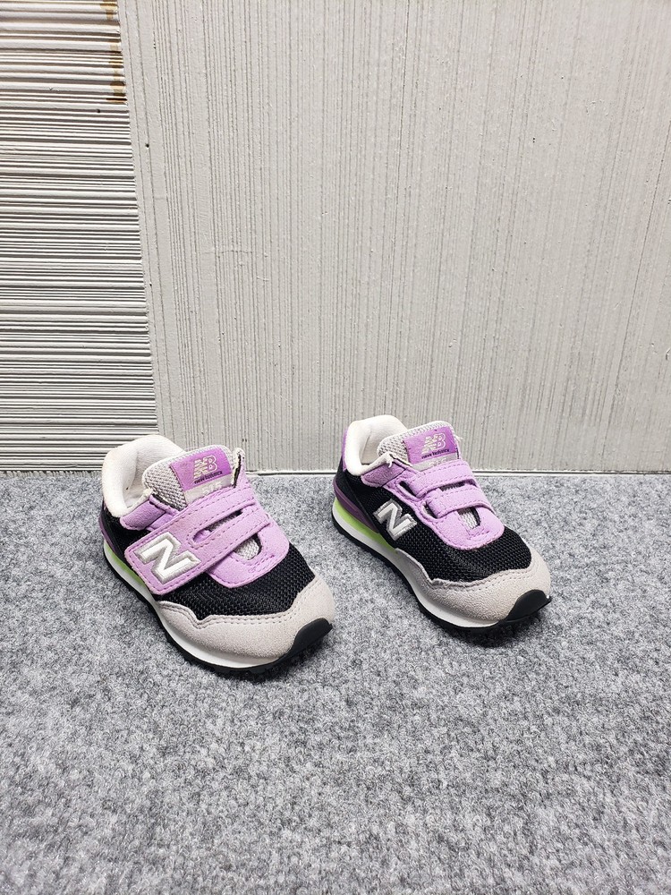 New Balance Kid Sneaker 6 Multicolor Logo Hook & Loop Closed Toe Toddler Shoe