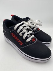 NWOB New Heelys Pro 20 Skate Rolling Shoes Youth Size yth6 White/Black/Red