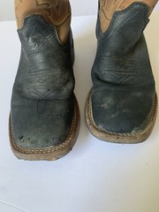 Cody James 2D Ryder Cowboy Boots Square Toe Brown Western