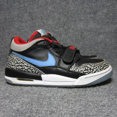 Nike Air Jordan Legacy 312 Low Black Valor Blue Sneakers Shoes Size 6.5Y