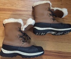 Bearpaw Youth 4 Waterproof Winter Boots Faux Fur Lined C1