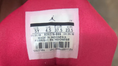Jordan Jumpman Team 2 Mid Black Rush Pink Size 5