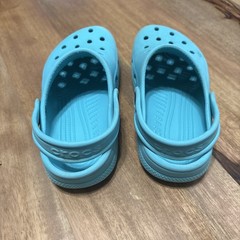 Crocs Kids Size 1 J Light Blue Clog