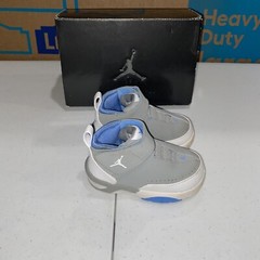 Toddlers Size 5C- Jordan Melo M3 Silver Gray Blue Super Rare