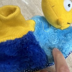 Kids BART Simpson Slipper Only One. Xl 11-12