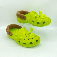 Crocs Dreamworks Shrek Classic Clog Unisex M10/W12 Lime Green Slip On 209378-3TX