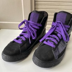 Nike Blazer Oregon Purple Mid Black Size US Unisex 5.5Y Sneakers Collectors NWOT