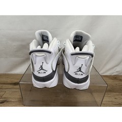 Air Jordan 6 Rings Cool Grey White Kids Basketball Shoes 322992-015
