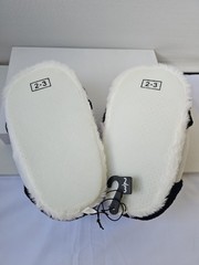 Wonder Nation Boys‘ Sneaker-Style Slippers – Plush Black & White – NWT – Various