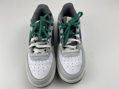 Nike Air Force Kids Size Youth: 6.5Y • Silver/Green/Blue • FB9035—001