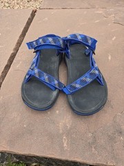 Teva Universal Sport Water Shoe Sandal Kids Size 3 Black & Blue