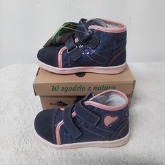 Size 8.5 Kids Unisex RenBut 13-1423 Jeans Galaktyka Easy Close Sneakers Shoes