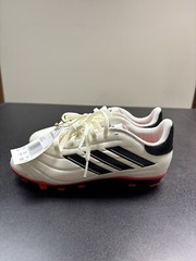 Adidas Copa Pure 2 Club FxG Soccer Cleats IG1103 Youth Size 3 Ivory Black New