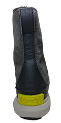 Sorel Explorer Lined Waterproof Suede Lace Up Snow Boots Sz 5 Black Gray