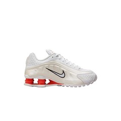 [CW2626-102] -Men- Nike Shox R4 Training Shoes White/Phantom Gray White/Passiona
