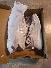 ADIDAS IG2429 Cloudfoam Pure Spw Running Shoes Kids Size US 7 Cloud White