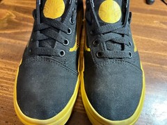 Vans™ Old Skool Harry Potter GOLDEN SNITCH Skate Sneakers YOUTH Sz 3 ~ EUC