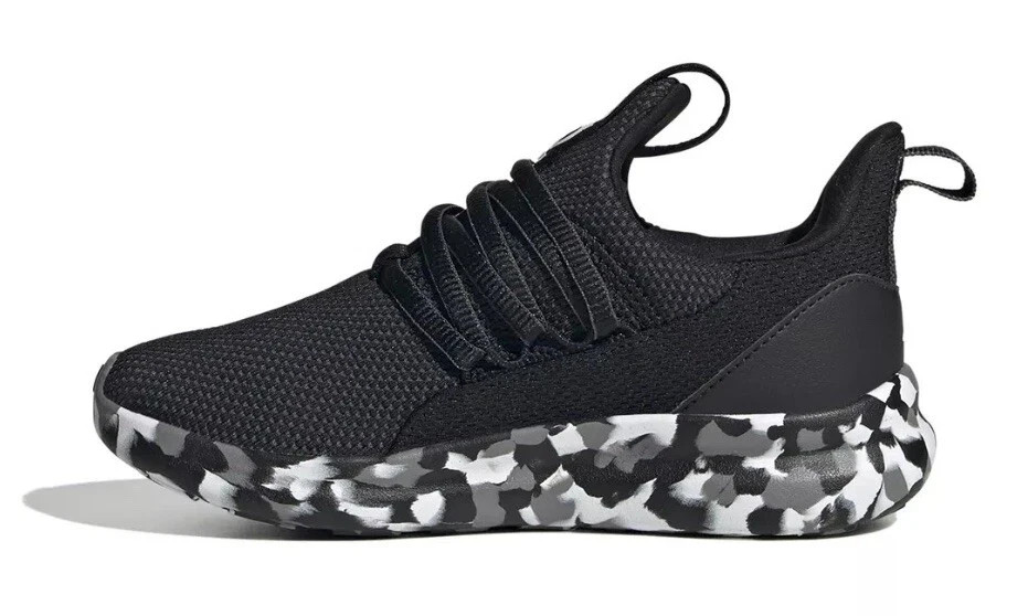 Adidas Lite Racer Adapt 7.0 K Black Marble Sole Kid’s size 2 – IE6383