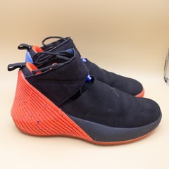 Jordan Why Not? Zero.1 Triple Double Black Orange Sneakers Youth Size 7Y