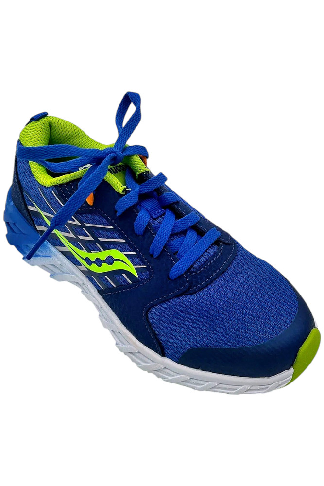 Saucony Kid’s Unisex Wind Alternative 2.0 Running Shoe Blue/Green