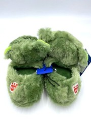 NWT Build A Bear Workshop M 12 13 Character Slippers Green Frankenstein Zombie