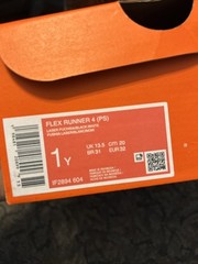 Nike flex runner 4 (PS) Size 1y