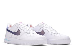 Nike Air Force 1 LV8 1 GS White Dark Purple Dust DC8188-100
