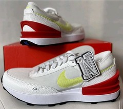 Nike Waffle One GS ‚White Light Lemon Twist Youth Sz 7