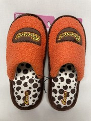 HERSHEY REESE’S Kids Slip-On Sherpa Slippers, Sizes: 13/1; 2/3, NEW with Tags