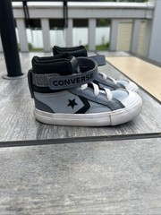 Converse Pro Blaze Strap Kid Toddler Shoes Size 6 Blue A0552C Sneakers Leather