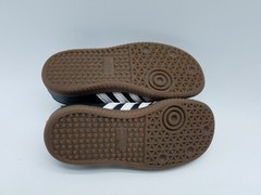 Adidas Samba OG Junior Kid’s Size 10K Soccer Shoes Black White Beige *See desc