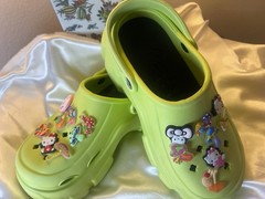 Sport Hello Kitty Yellow Clog Sandals Unisex Kids EU 40-41 Lightweight Rubber
