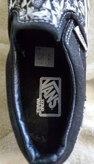 VANS Slip-on Star Wars Darkside/Checkerboard Shoes Childs Size 12.5 LMTD Edition