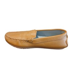 NEW Ruby Label Kids Mocassin Loafer Anchor Brown Size 2 Slip On Leather Quality