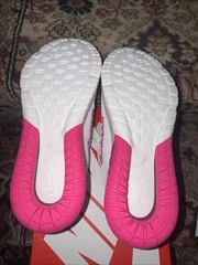 Nike Air Max Phoenix „Summit White/ Wolf Grey/Laser Fuchsia“ Size 5Y