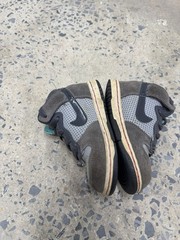 Nike Dunk High Wolf Grey Calypso Sneakers 2012 Kids Shoes 9C Toddler Rare Worn