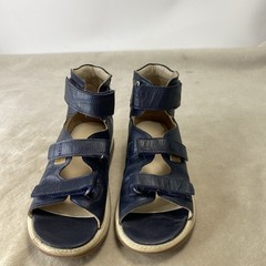 Memo Orthopedic High Top Sandals Navy Size 37 Big Kid 5 Corrective Ankle Brace