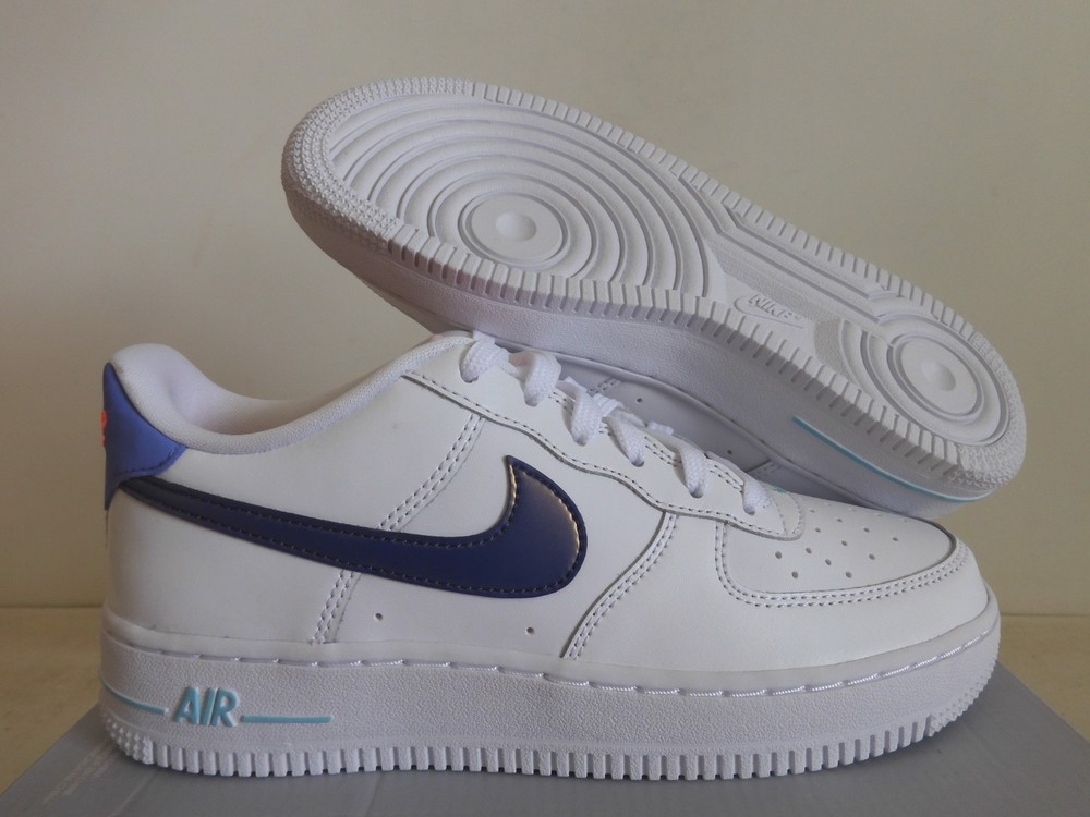 Nike Air Force 1 LV8 1 (GS) White-Dark Purple Dust Sz 5Y [DC8188-100]