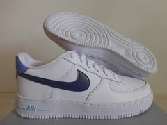 Nike Air Force 1 LV8 1 (GS) White-Dark Purple Dust Sz 5Y [DC8188-100]