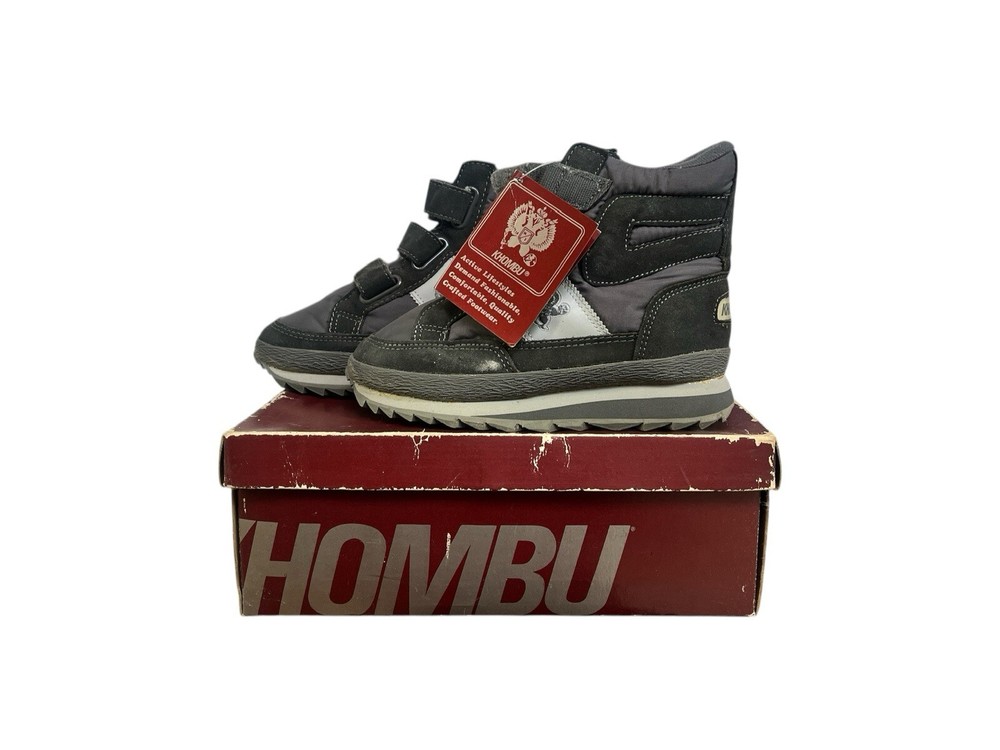 vintage khombu explorer winter snow boots youth big kids sz 3 deadstock NIB 80s
