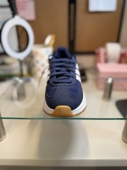 Adidas Run 70s 2.0/Navy blue With White /Unisex Sz 6/New With Box & Tag/#26-005
