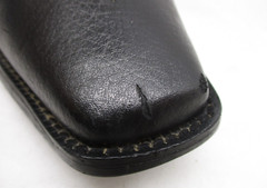 Justin Black Leather Square Toe Pull On Boots Kids Youth Style 2554 JR Sz 5.5 D