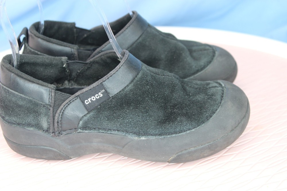 Crocs Little Kids Classic Clogs Black Slip On Size J1 Youth
