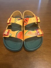 Birkenstock Birkis Kids Papillon Yellow Sandals Buckle Little Kid 33/ US 2 New