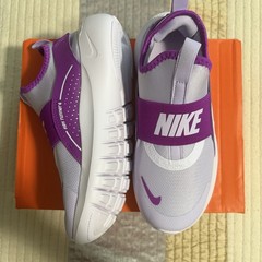 Nike Flex Runner 4 (PS) Slip-On Sneaker Violet Mist/Vivid Purple 2Y IF2894-500