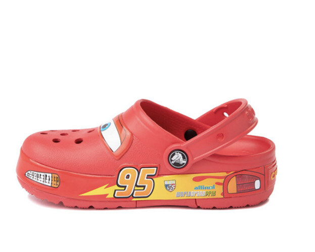 CROCS Lightning McQueen Kids Red Pixar Cars Classic clog Junior J 1 209381-610