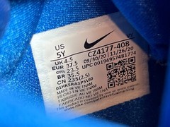 Nike™ Zoom FREAK 2 SE Signal Blue/Summit White ~ CZ4177-408 ~ YOUTH Sz 5Y