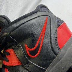 Nike Kyrie Infinity Athletic Running Basketball Shoes Red Black Kids Youth 4 4Y