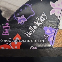 Vintage Sanrio Hello Kitty Butterfly Cork Sandals Kids Size 4 Rare Y2K
