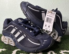 US Men’s 5/W 6 – Adidas Megaride 01 “Legend Ink Silver Metallic” JH5521, NWT